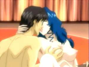 Sexy horny hentai milf