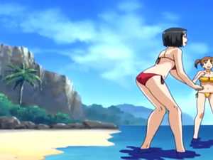 Hentai girls on the beach - Resort Boin #1