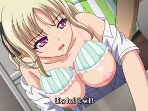 Big Tits Blonde Hentai Girl - JK To Ero Konbini Tenchou #1