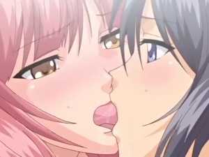 Hot Hentai Lesbian Kiss - Boy Meets Harem