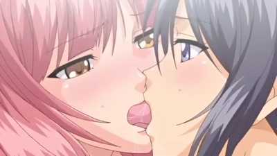 Hot Hentai Lesbian Kiss - Boy Meets Harem