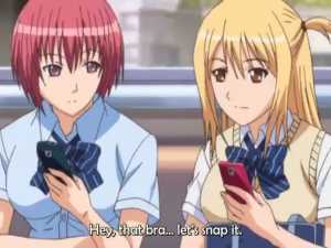 Two Anime Teen Girls - Crimson Girls #1