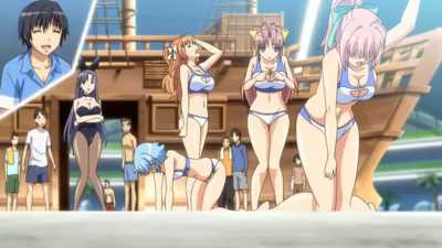 Hot Hentai Bikini Girls - Tropical Kiss #1
