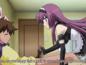 Hentai Maid Masturbates Dick - Tsun Tsun Maid #1